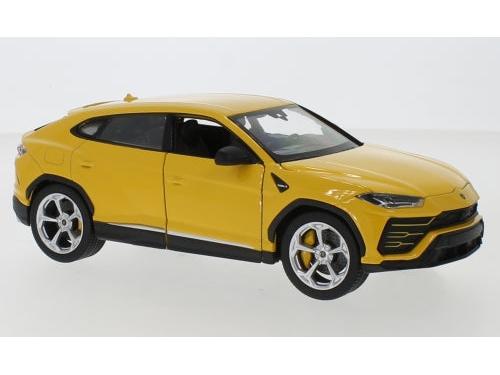 Lamborghini Urus Yellow 1:24 Scale Welly Diecast Model