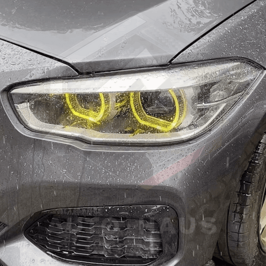 BMW F20 F21 1 Series LCI CSL Yellow DRL Boards 2016-18 (LED Headlights)