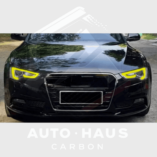 Audi A5 B8 Yellow DRL Boards 2012-2015