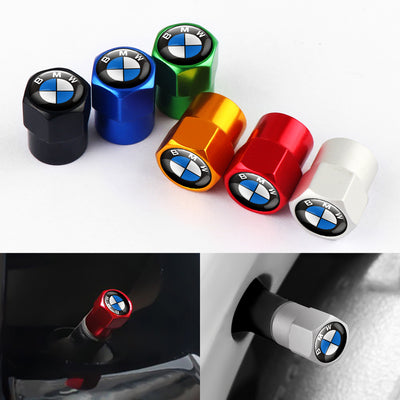 Aluminium Tyre Valve Caps - BMW Audi Mercedes VW SEAT & More