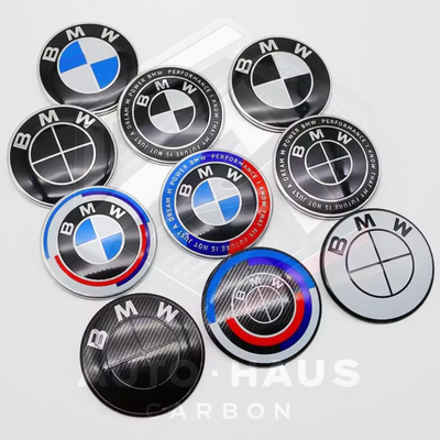 BMW Front or Rear Emblems Multiple Styles and Fitment 82mm or 74mm