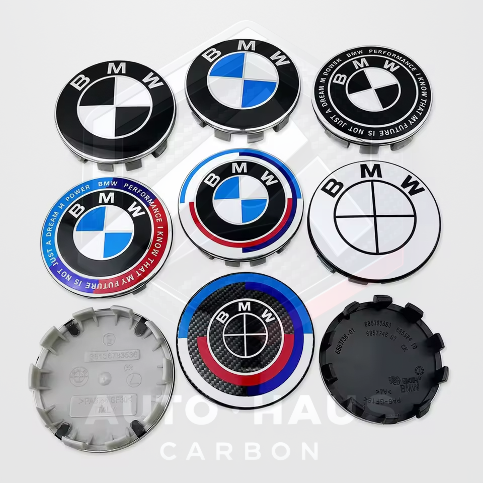 BMW E/F/G Series Centre Caps 56 or 68mm 50th Anniversary etc