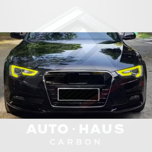 Audi A5 B8 Yellow DRL Boards 2012-2015