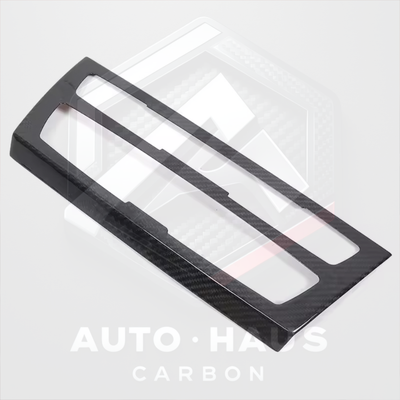BMW F2x F87 1 & 2 Series HVAC AC Panel Gloss Carbon Fibre Surround Trim