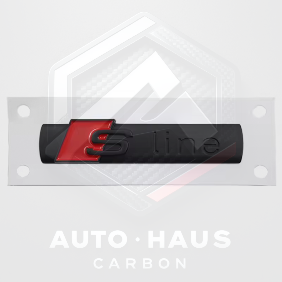 Audi S-Line Badges Multiple Colours (Pair)