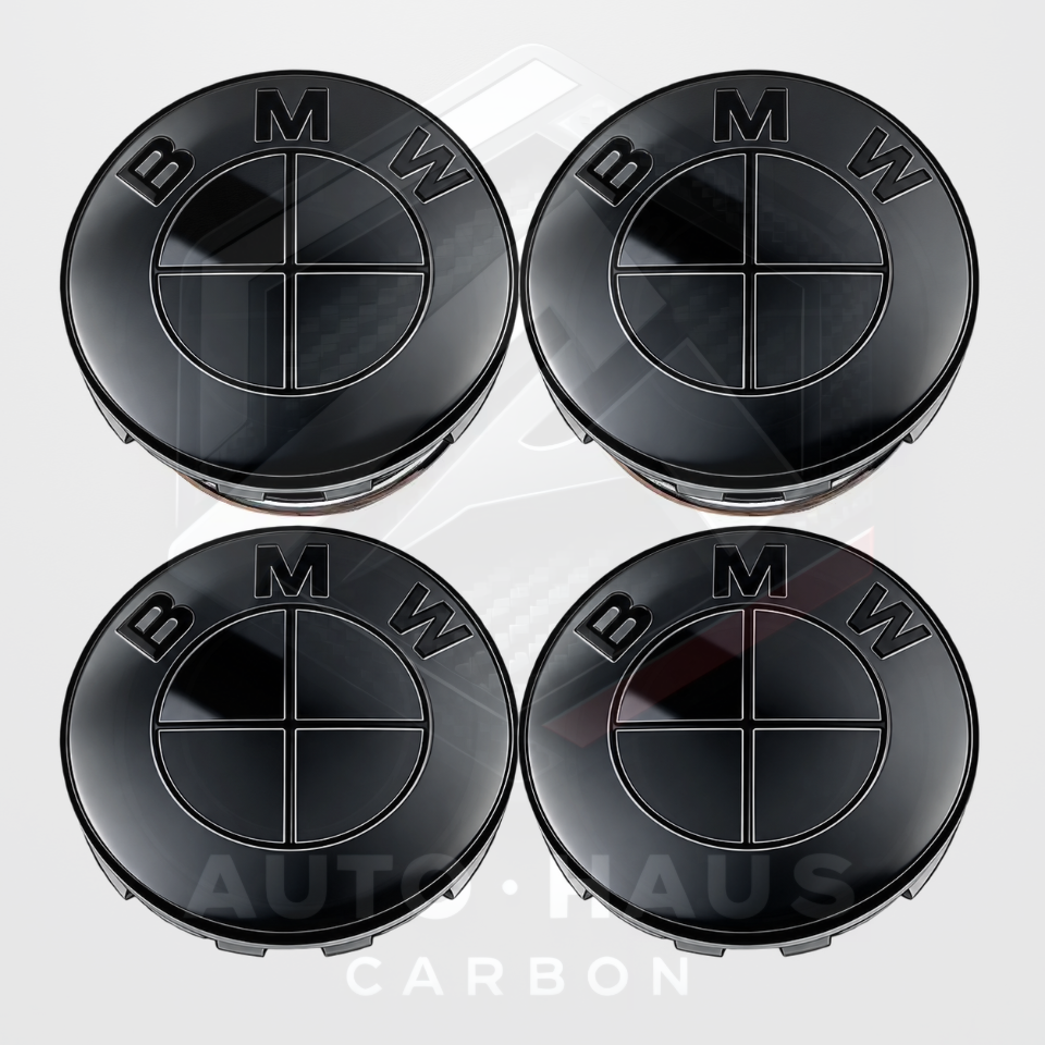 BMW E/F/G Series Centre Caps 56 or 68mm 50th Anniversary etc