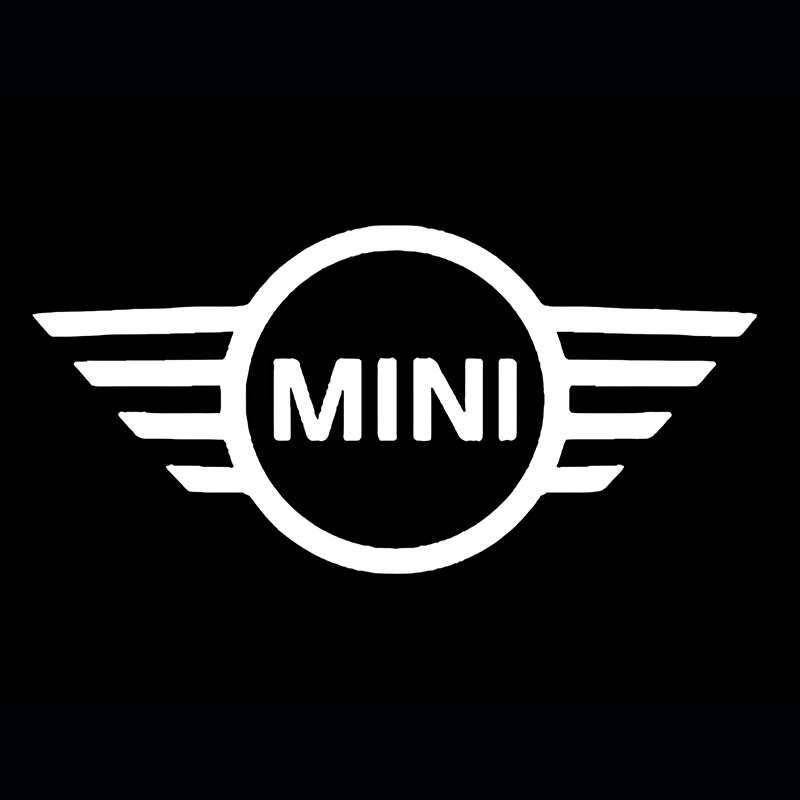Mini Cooper S JCW HD LED Door Projectors F54 F55 F56 F57 F60 Mini Emblem