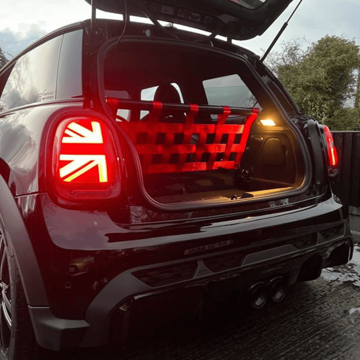 Mini Cooper S F56 Strut bar and Cargo net