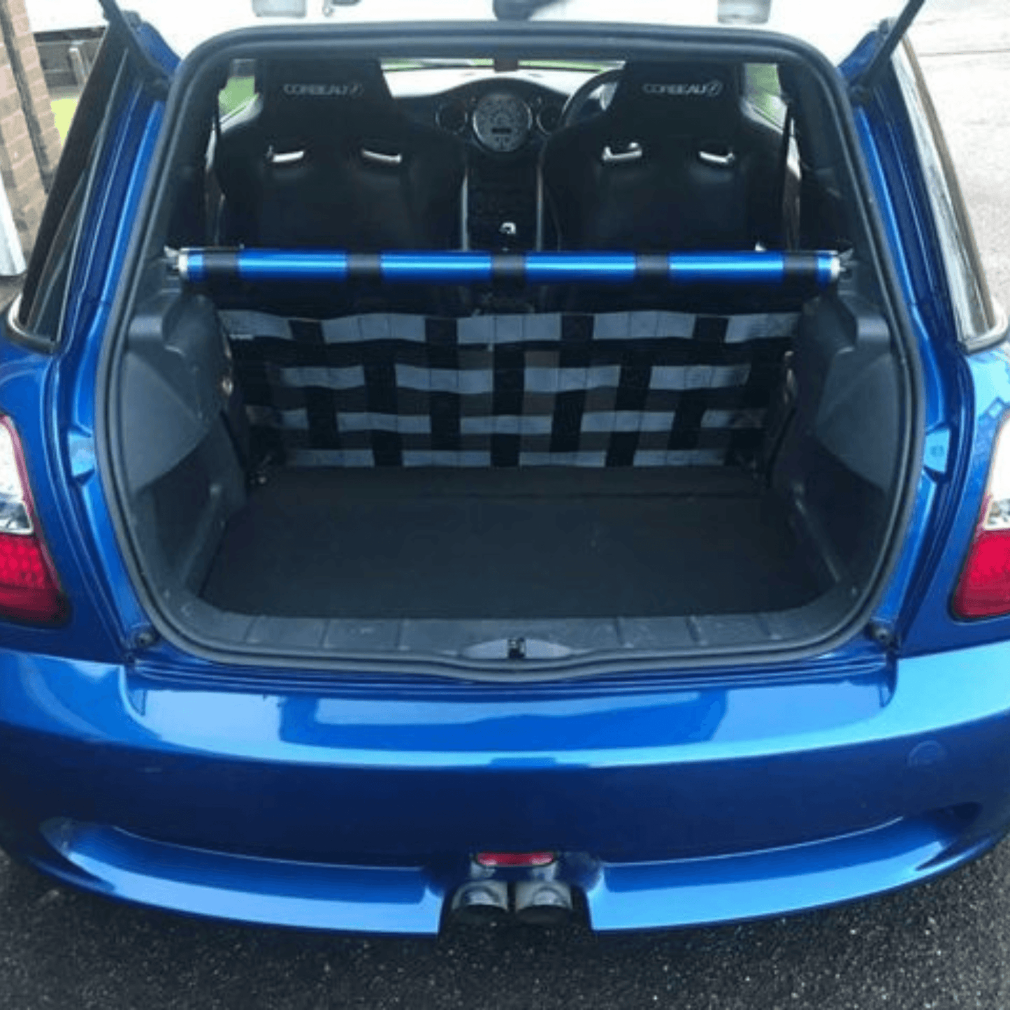 Mini Cooper R50 R53 Strut bar and Cargo net