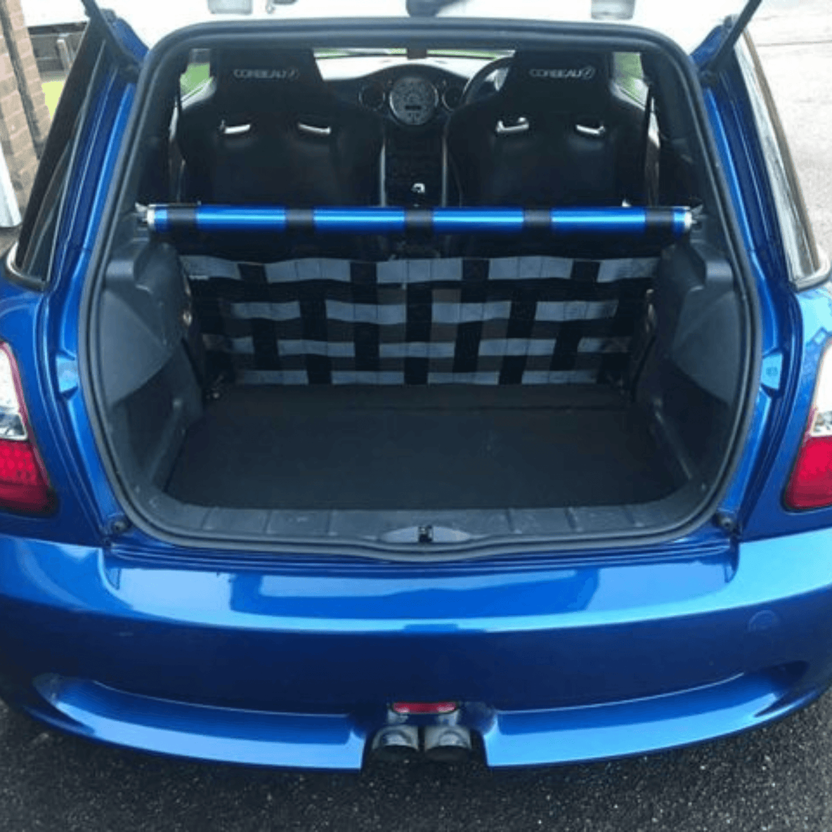 Mini Cooper R50 R53 Strut bar and Cargo net