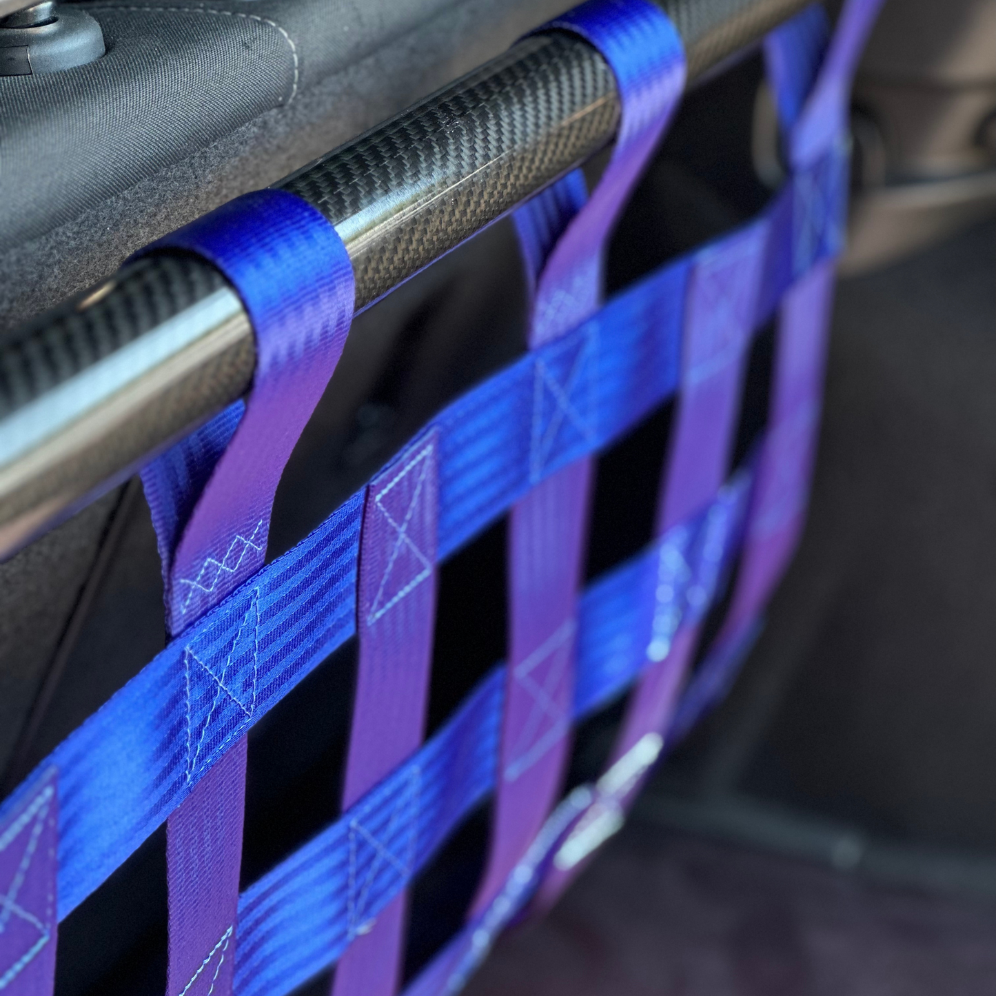 BMW 3 Series E46 Compact Rear Strut Bar and Cargo Net