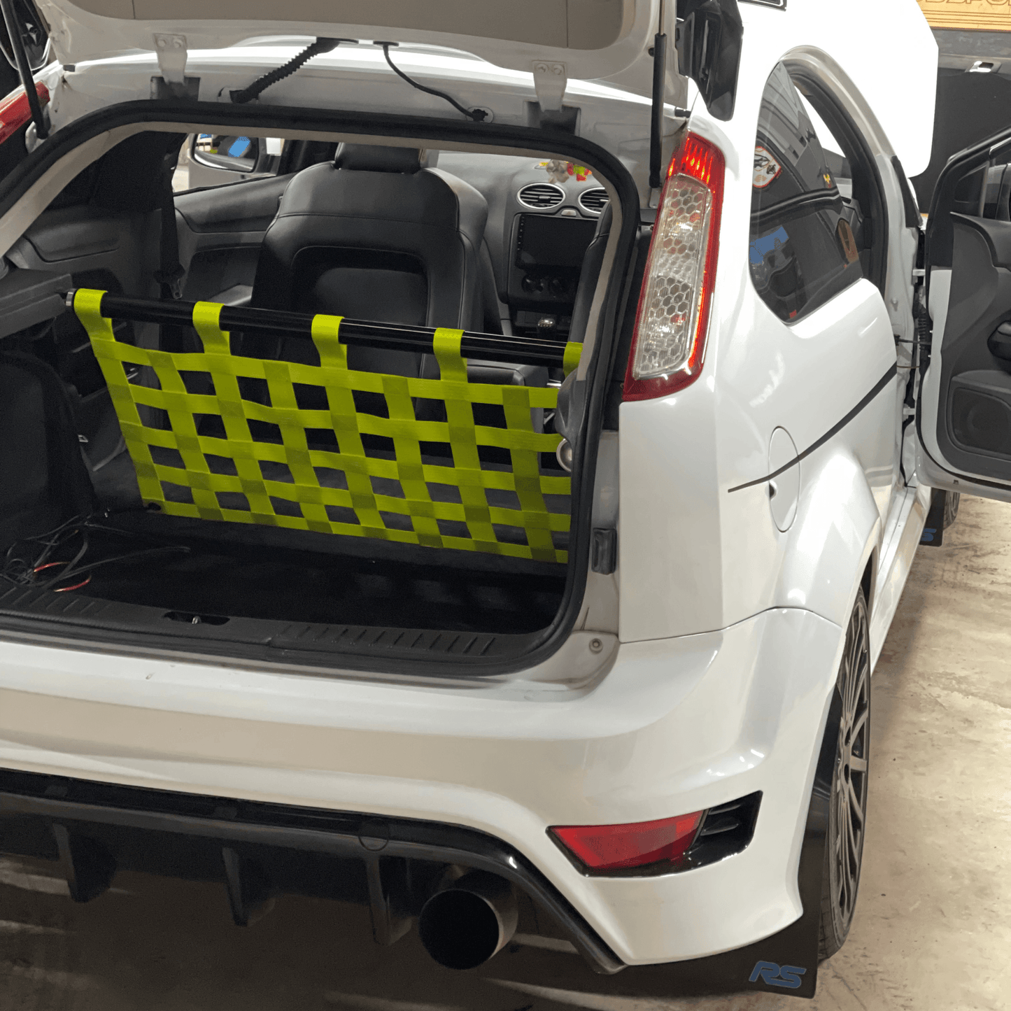 Ford Focus Mk2 ST RS Strut bar and Cargo net