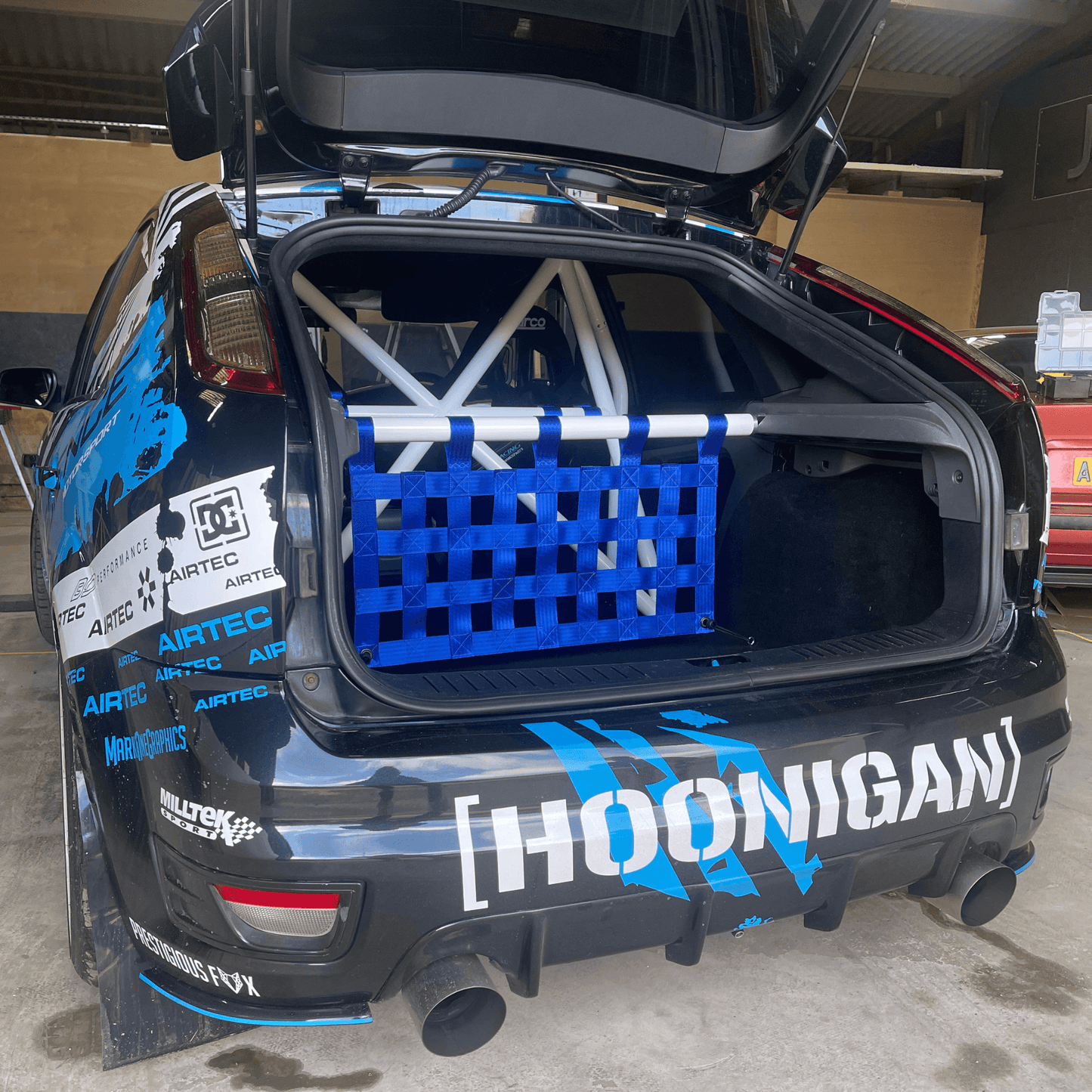 Ford Focus Mk2 ST RS Strut bar and Cargo net