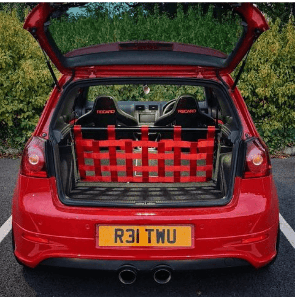 VW Golf Mk5 GTI Strut bar and Cargo net