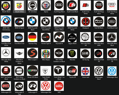 Aluminium Tyre Valve Caps - BMW Audi Mercedes VW SEAT & More
