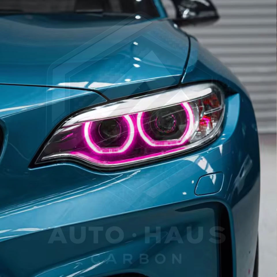 BMW 2 Series F22 F23 F87 Pre LCI Pink DRL Boards for Xenon Headlights 2014-17
