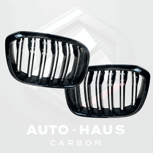 BMW X3 X4 G01 G02 Gloss Black M Performance Style Grill 2018-22