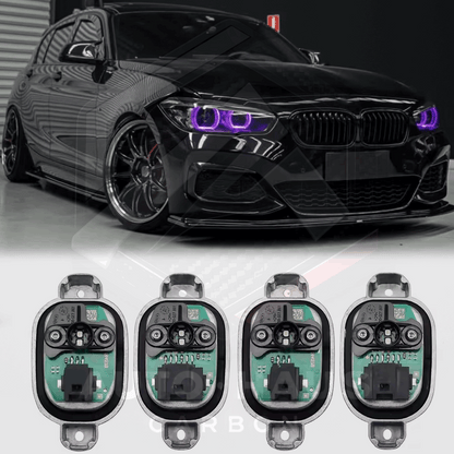 BMW 1 Series F20 F21 LCI Purple LED DRL Modules 2016-19