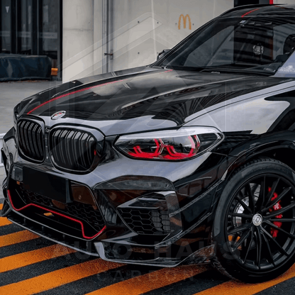 BMW X3 X4 M F97 F98 G01 G02 2017-21 Red DRL Boards