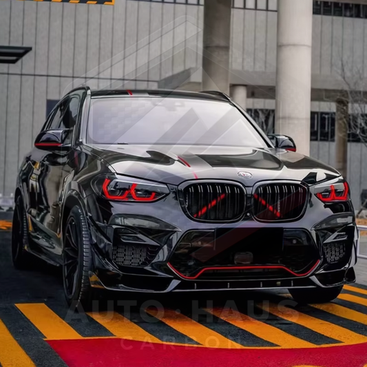 BMW X3 X4 M F97 F98 G01 G02 2017-21 Red DRL Boards