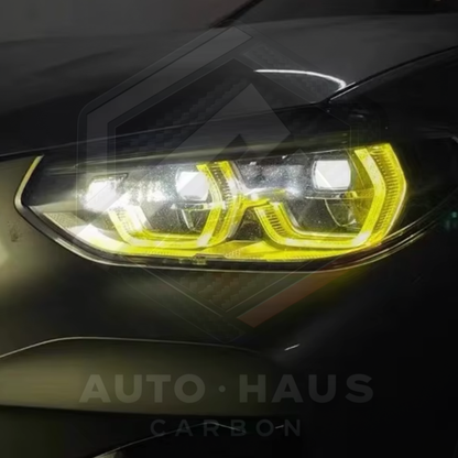 BMW X3 X4 M F97 F98 G01 G02 2017-21 CSL Yellow DRL Boards