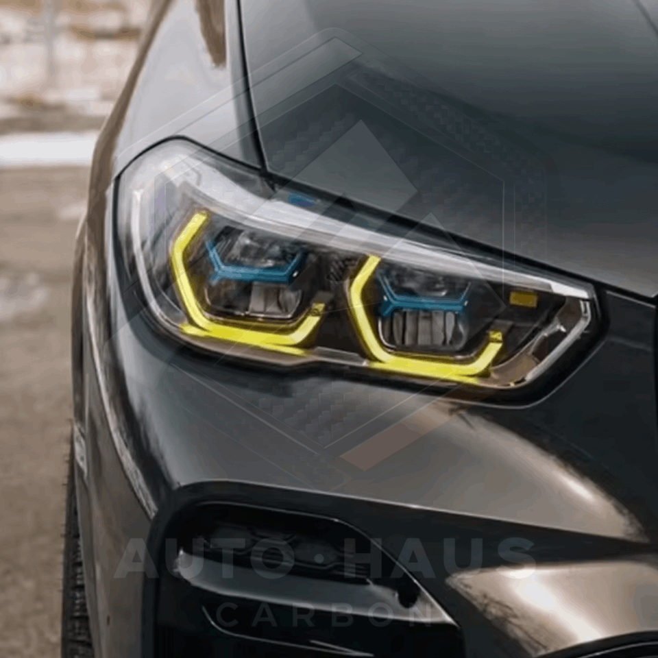 BMW X5 X6 M G05 G06 F95 F96 Laser Light Yellow DRL Boards 2019-23
