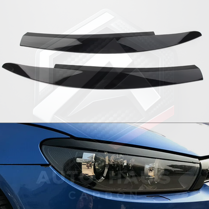 Volkswagen Scirocco Gloss Black Eyebrows 2009-17