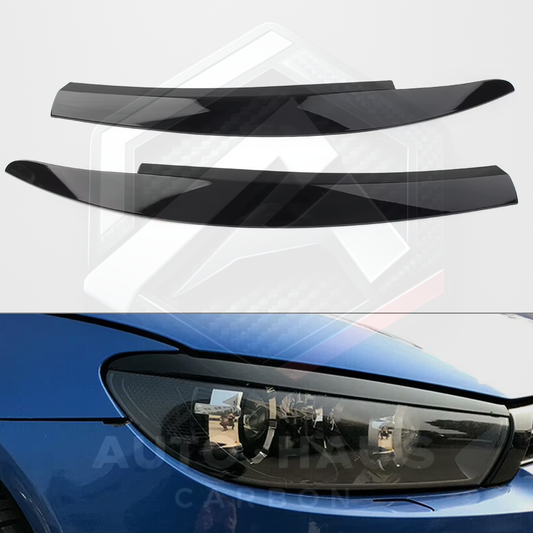 Volkswagen Scirocco Gloss Black Eyebrows 2009-17