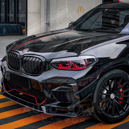 BMW X3 X4 M F97 F98 G01 G02 2017-21 Red DRL Boards