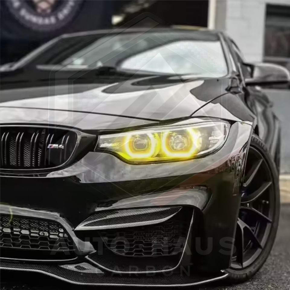 BMW F32 F80 F82 M3 M4 Pre LCI Yellow DRL Boards Xenon Headlights 2014-17