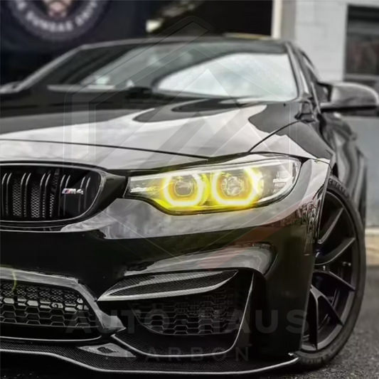 BMW F80 F82 M3 M4 Pre LCI Yellow DRL Boards Xenon Headlights 2014-17