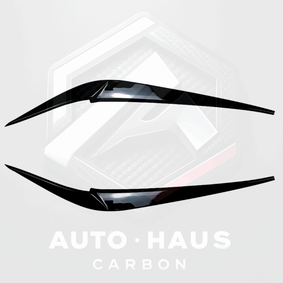 BMW X3 X3M X4 X4M G01 G02 Gloss Black Eyebrows 2018-2023