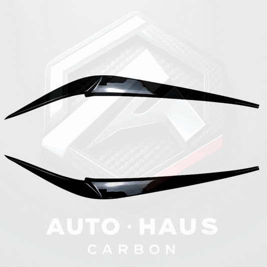 BMW X3 X3M X4 X4M G01 G02 Gloss Black Eyebrows 2018-2023