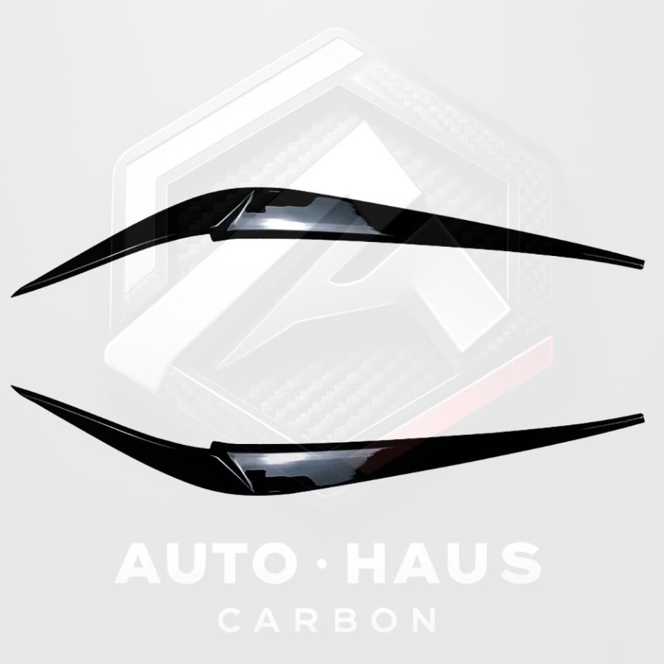 BMW X3 X3M X4 X4M G01 G02 Gloss Black Eyebrows 2018-2023