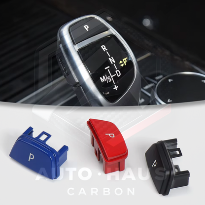 BMW F Series Park Button - Red Black & Blue