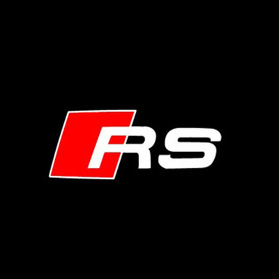 Audi HD LED Door Projectors All Models 2000 onwards RS Logo