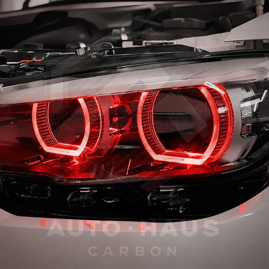 BMW F20 F21 1 Series LCI Red DRL Boards 2016-18 (LED Headlights)