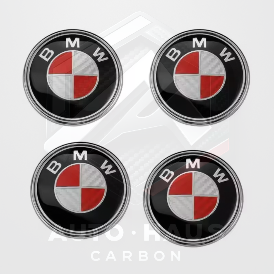 BMW E/F/G Series Centre Caps 56 or 68mm 50th Anniversary etc
