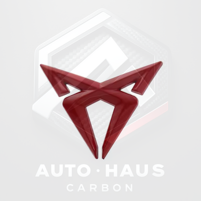 SEAT Cupra Metal Emblem 76x59mm