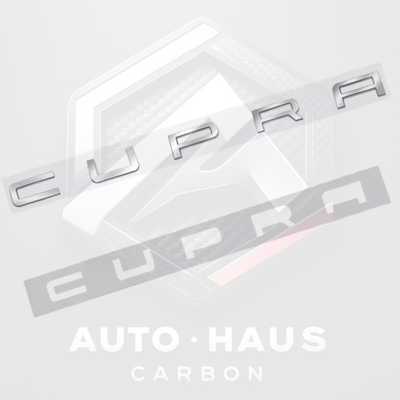 SEAT Cupra Rear Badges - Black Gold Silver Copper/Bronze Silver