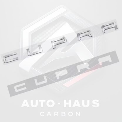 SEAT Cupra Rear Badges - Black Gold Silver Copper/Bronze