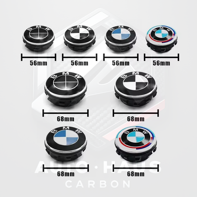 BMW Floating Centre Caps 56mm or 68mm