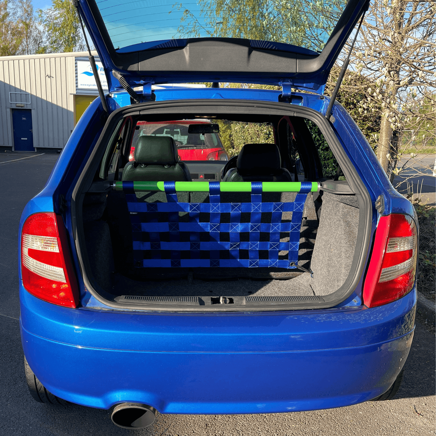 Skoda Fabia vRS Mk1 6Y Strut Bar and Cargo Net