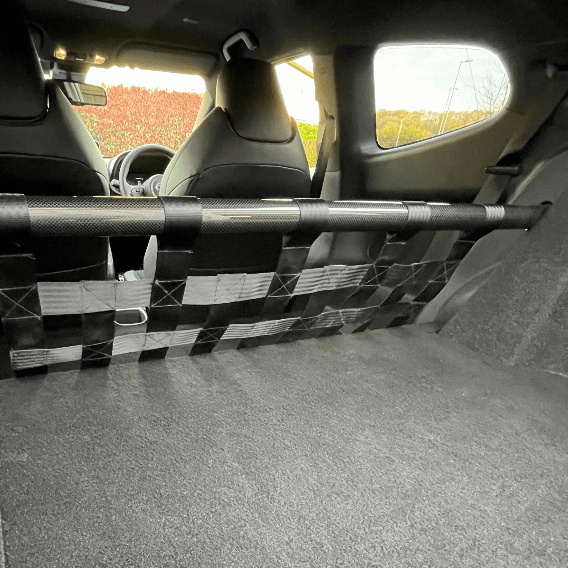 Toyota GR Yaris Strut bar and Cargo net
