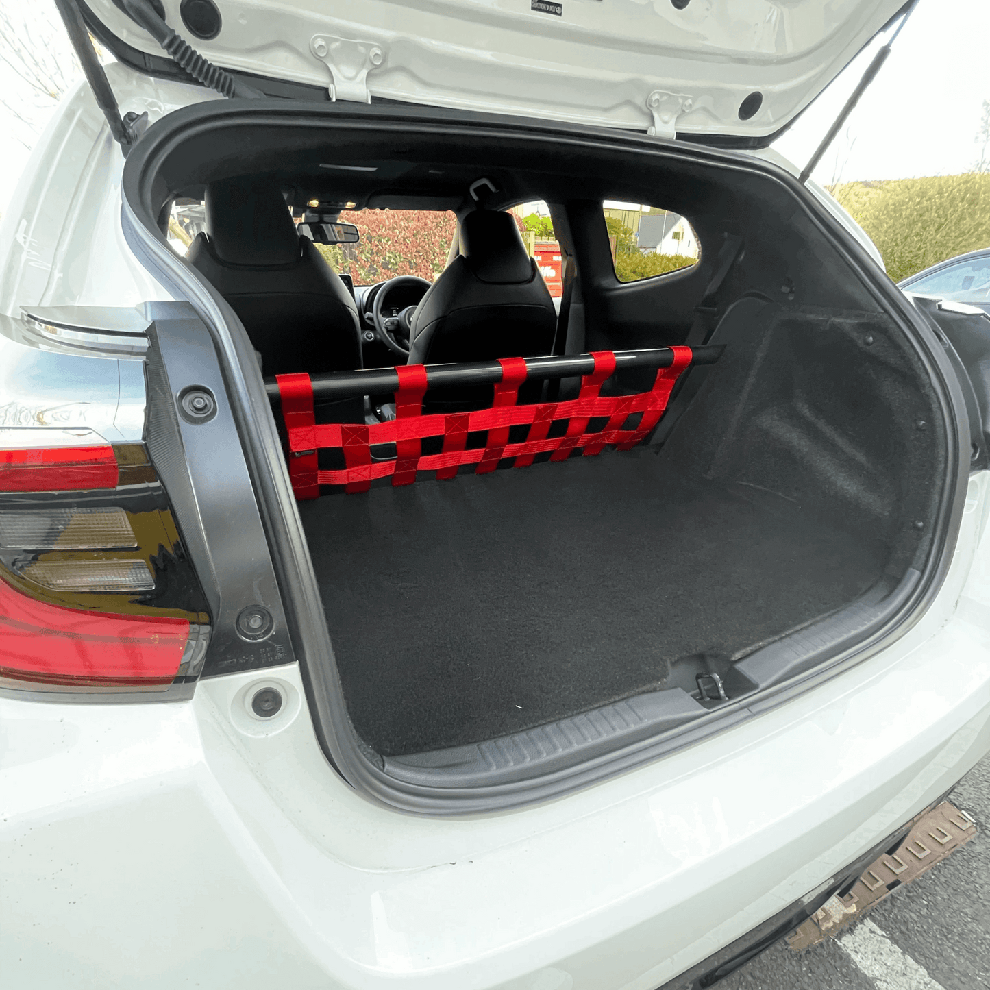Toyota GR Yaris Strut bar and Cargo net