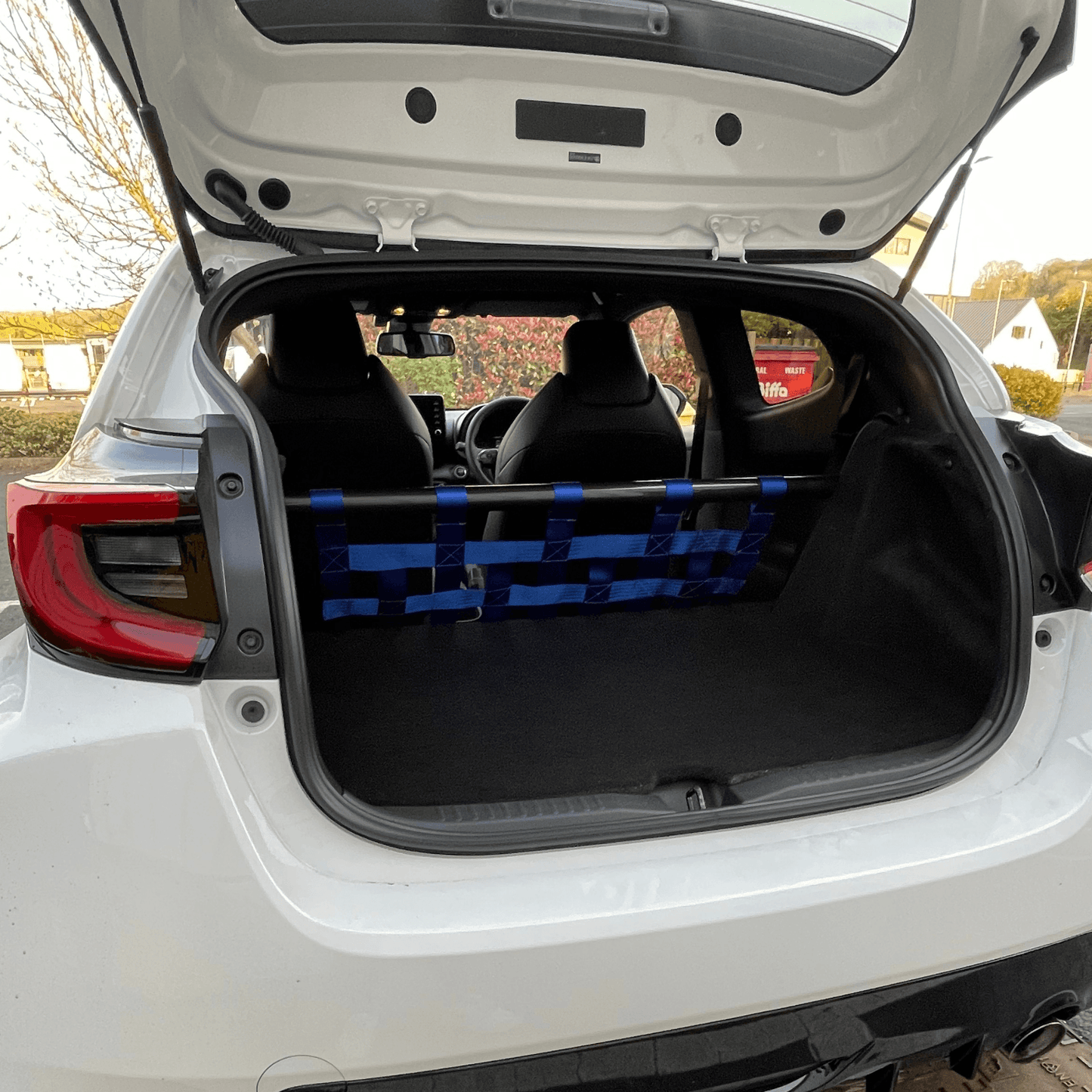 Toyota GR Yaris Strut bar and Cargo net