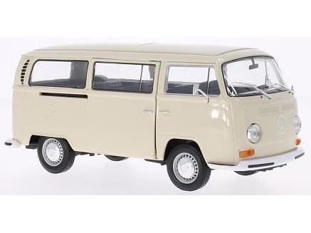 Volkswagen T2 Bus 1972 Beige 1:24 Scale Welly Diecast Model