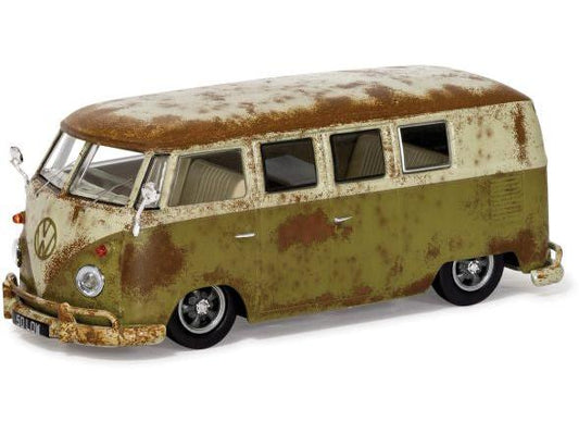 Volkswagen Type 2 Camper RAT-Look Splitty 1:43 Scale Corgi Vanguards Diecast Model