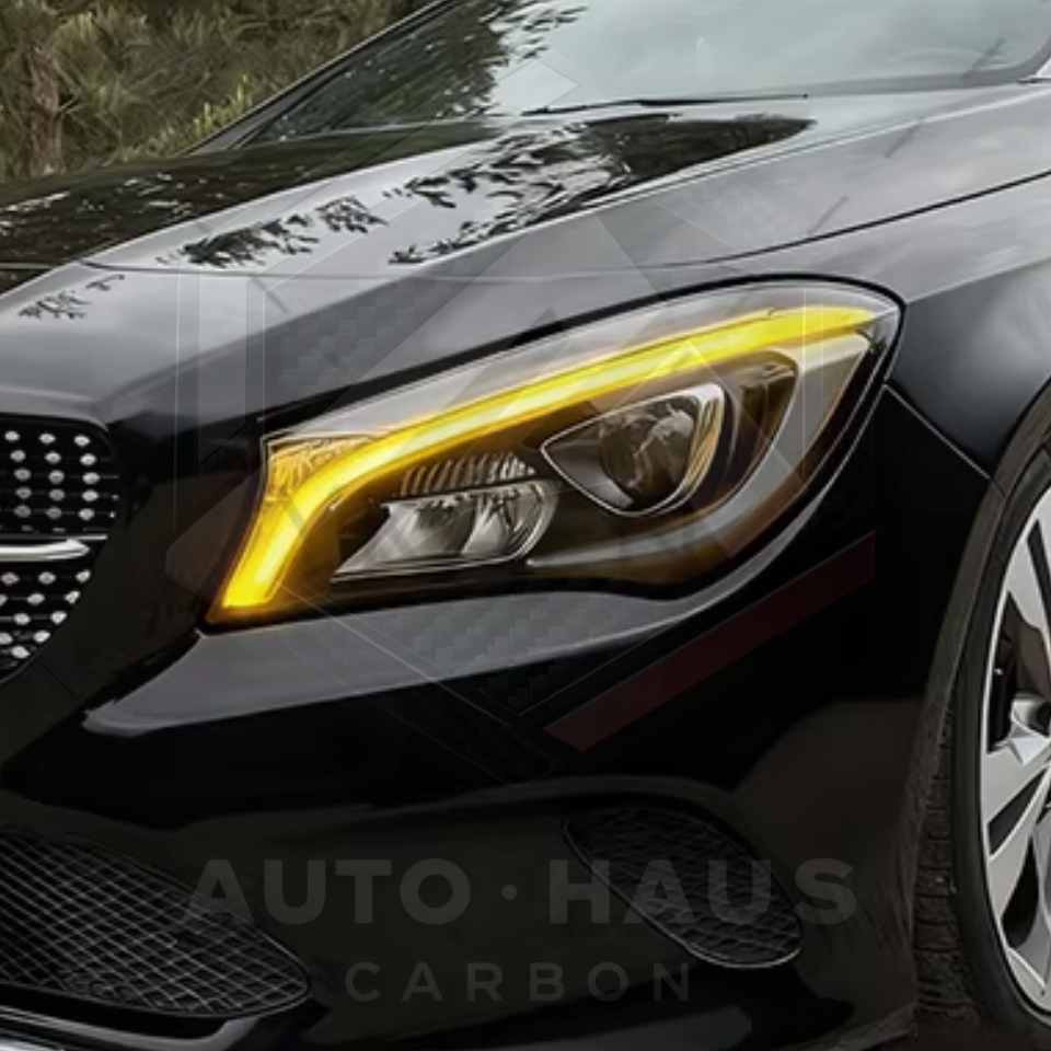 Mercedes A45 CLA45 W176 X/C117 Yellow DRL Boards 2015-2019
