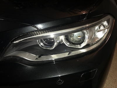 BMW 2 Series F22 F23 F87 M2 Dry Carbon Fibre Eye Lid